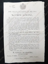 1836 regno lombardo usato  Cremona