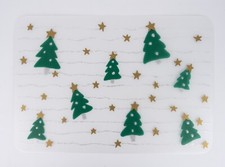 Tischset weihnachtsbaum silber gebraucht kaufen  Fischbachtal