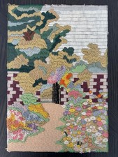 Vtg crewel embroidered for sale  Henderson