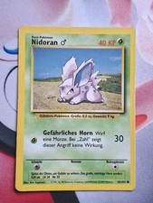 Pokémon karte nidoran gebraucht kaufen  Dinslaken