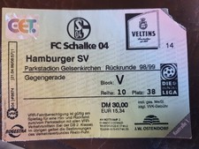 Altes ticket schalke gebraucht kaufen  Bad Lauterberg im Harz