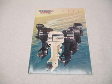 507071 Vintage Evinrude Motor de Popa 1995 Folheto de Catálogo de Vendas com Página de Especificações comprar usado  Enviando para Brazil