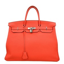 Hermes Red Taurillon Clemence Birkin 40 Torebka □R 199F XX40535 na sprzedaż  Wysyłka do Poland