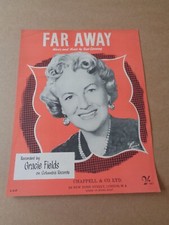 Gracie fields far for sale  WORTHING