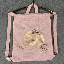 Disney Bibbidi Bobbidi Boutique Princesa Rosa Cordón Mochila Bolso Cenicienta segunda mano  Embacar hacia Argentina