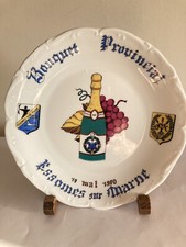 Assiette bouquet provincial d'occasion  Soissons