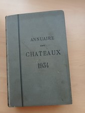 1934 annuaire chateaux d'occasion  Charmes