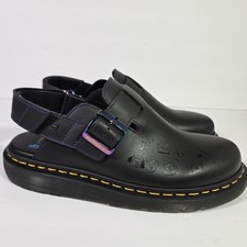Sapatos Dr Martens Jorge II BT21 BTS Preto Couro Nappa Mules Masculino 10 Feminino 11 comprar usado Sapatos Dr Martens Jorge II BT21 BTS Preto Couro Nappa Mules Masculino 10 Feminino 11 comprar usado  Enviando para Brazil