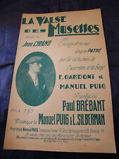 "Partition La Valse Des Bagpipes Gardoni Jean Cyrano Music Sheet" comprar usado  Enviando para Brazil