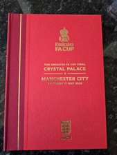 Cup final programmes for sale  LONDON