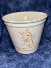 Hallmark planter rabbit for sale  Brookhaven