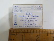 Vintage rusk heating for sale  Union Bridge