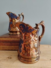 Pair vintage lustre for sale  CLEVEDON