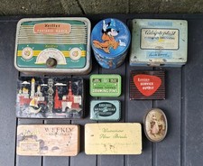 Vintage advertising tins for sale  MAIDSTONE