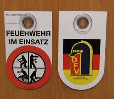Kfz kennzeichnungsschild feuer gebraucht kaufen  Bahretal
