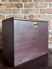 Antique leather upright for sale  EDINBURGH