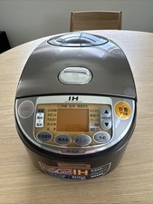 Panela de arroz ZOJIRUSHI NP-VC10 IH aquecimento por indução 5,5 xícaras japonesa *amassados*, usado comprar usado  Enviando para Brazil