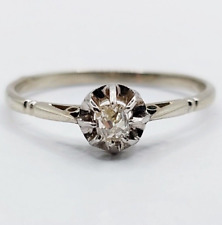 Bague solitaire art d'occasion  Paris II