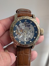 Invicta Vintage 18602 (Excalibur) relógio esqueleto 52 mm mecânico de corda manual, usado comprar usado  Enviando para Brazil