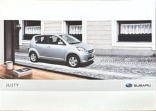 Subaru justy brochure d'occasion  Expédié en Belgium