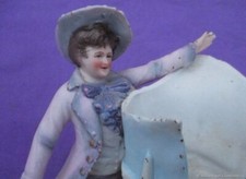 Vase biscuit porcelaine d'occasion  Orleans-
