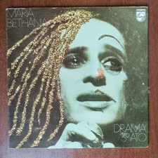 Maria Bethania ‎– Drama 3º Ato Luz Da Noite [1973] Vinyl LP MPB Philips Brazil comprar usado  Enviando para Brazil