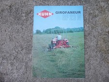 Prospectus kuhn girofaneur d'occasion  Onet-le-Château