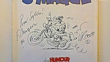 Dessin original dédicace d'occasion  Grenoble-