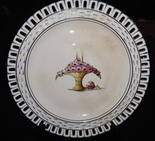 Assiette faïence ajourée d'occasion  Saint-Dié-des-Vosges