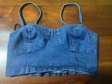 Forever denim crop for sale  Olmito