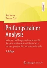 Prüfungstrainer analyse als gebraucht kaufen  Versand nach Germany