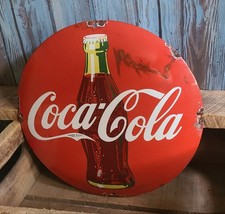 vintage coca cola signs for sale  Wethersfield