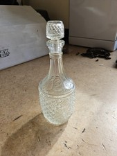 Glass decanter 750ml for sale  AXMINSTER