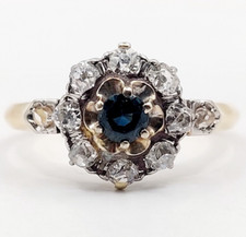 Bague marguerite antique d'occasion  Paris II