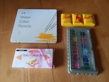 Assortment watercolour paints for sale  HORSHAM