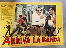 fotobusta ARRIVA LA BANDA nunzio gallo maria fiore RARA tanio boccia 1959 - na sprzedaż  Wysyłka do Poland