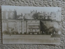 Cartão postal foto real anterior a 1914 de casas em frente ao mar provavelmente Kent Ramsgate? comprar usado  Enviando para Brazil