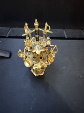 Mini espadas decorativas vintage de bronze para coquetel com suporte, de Toledo Espanha, 16 peças comprar usado  Enviando para Brazil