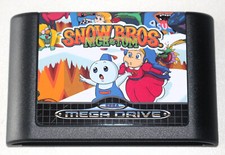*Versão PAL* Snow Bros. Nick & Tom jogo inglês para Sega Mega Drive comprar usado  Enviando para Brazil