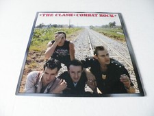 THE CLASH 'COMBAT ROCK' LP UK CBS 1982 PICTURE INNER & UNUSED POSTER comprar usado  Enviando para Brazil