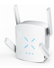Usado, Amplificador de sinal extensor WiFi 6, velocidade de 2,4 Gb/s maior alcance até 12.000 pés quadrados| R comprar usado  Enviando para Brazil