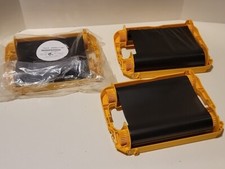 Cartucho de fita de resina de cera preta transferência térmica 3xZebra 05095CT11007 4,3"x243', usado comprar usado  Enviando para Brazil