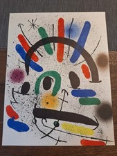 Joan miro lithographie gebraucht kaufen  Münster