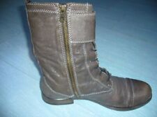 Bottines cuir gris d'occasion  Royan