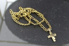 Goldkette goldkreuz kreuzanhä gebraucht kaufen  Fürth