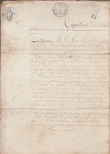 Vieux document verdun d'occasion  Laroque-d'Olmes