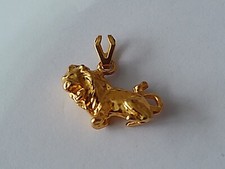 9ct gold lion for sale  UK