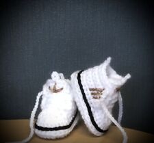 Sapatos De Bebê Crochê Feito À Mão Crochê Lã Bebê Botinhas Tênis Chinelos comprar usado  Enviando para Brazil