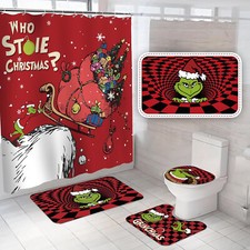 4pcs christmas bathroom for sale  Warsaw