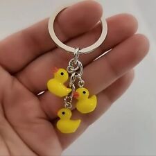 Rubber duck keychain for sale  ASHTEAD